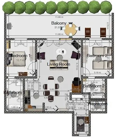 25号粉红色公寓度假屋